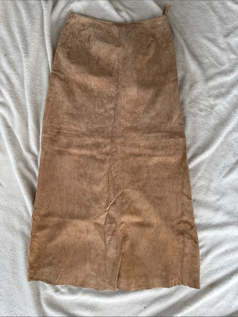 Danier Brown Suede Maxi Skirt